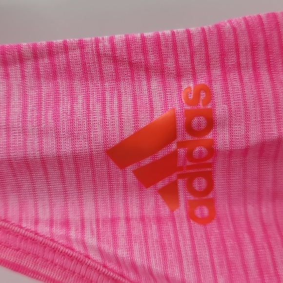 Adidas hot pink racerback workout tank top - Picture 4 of 5